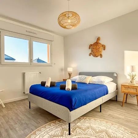 Casa de Férias Le Nid Familial De Maison Neuve Proche 6 Pers *