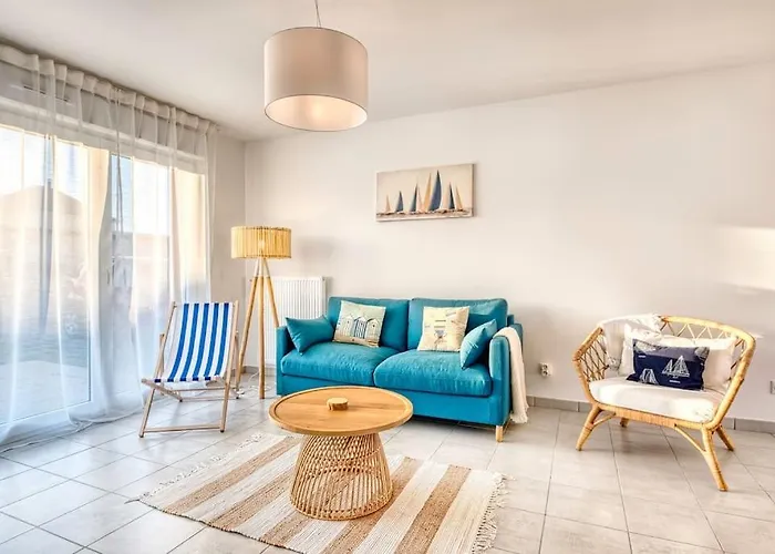 Le Nid Familial De Maison Neuve Proche 6 Pers * Merville-Franceville-Plage